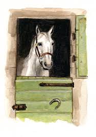 Résultat de recherche d'images pour "chevaux dans un box"