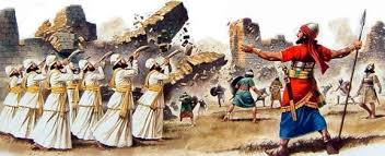 Image result for images of the walls of Jericho
