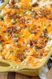 Twice Baked Potato Casserole - Spend With Pennies