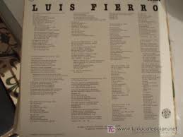 LUIS FIERRO. Luis Fierro. Año 1977. Excelente conservación! - 7622502_1638915
