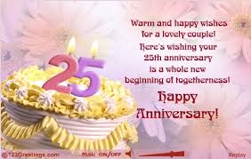 25TH WEDDING ANNIVERSARY QUOTES FOR FRIENDS image quotes at ... via Relatably.com