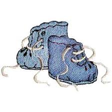 Image result for cartoon baby booties