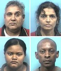 They are from top left, Chandra Patel and Nalini Chandra Patel; from bottom left, Nichole Shaunte Smith and Wilson Mwai Kamonde. - chanda-patel-nalini-chandra-patel-nichoe-shaunte-smith-and-wilson-mwai-kamondejpg-6ad06cc5c33766d7
