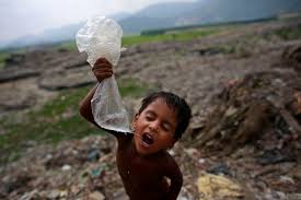 Image result for children begging for water