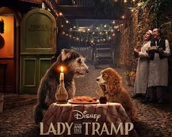 Image of movie poster for Lady and the Tramp (2020)