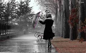 Image result for Girl And rain
