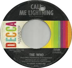 Image result for call me lightning the who