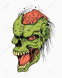 Image result for zombie head