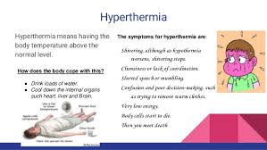 Image result for hyperthermia symptoms