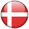 Botón con la bandera de Dinamarca
