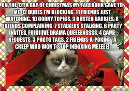 Memes Vault Christmas Memes of Grumpy Cat via Relatably.com