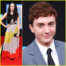 Daryl Sabara walks the red carpet with Chloe Bridges at the premiere of Prom held at the El Capitan Theatre in Hollywood on Thursday evening (April 21). - chloe-bridges-daryl-sabera-prom