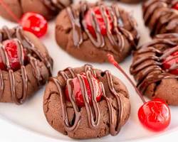 Image of Chocolate Covered Cherry Cookies