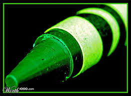 Image result for green crayon