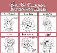 9: 17 Pain Expression Meme by NeroStreet on DeviantArt via Relatably.com