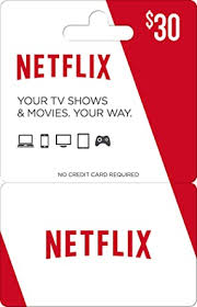 Netflix Gift Card $30 : Gift Cards - Amazon.com