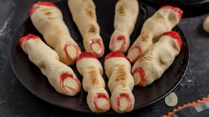 Witch Finger Cookies - Amanda's Cookin' - Halloween