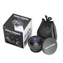 MACTREM 2 1 Clip-On Universal High Definition Super Camera Lens Kit iPhone 6 - 6s Plus - 6s - 5s Samsung Mobile Phone  0.45X Super Wide Angle Lens 12.5X Macro Lens 37mm Thread Clip Holder 