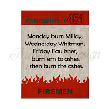 Fahrenheit 451 Ray Bradbury Book Quote by AlcheraDesignPosters via Relatably.com