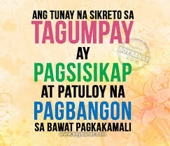 Tagalog Motivational Quotes and Pinoy Motivation Sayings - Boy Banat via Relatably.com