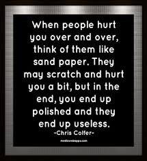 people interference in life quotes | When people hurt you over and ... via Relatably.com
