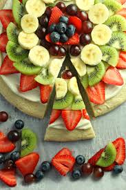Fruit Pizza on a Sugar Cookie Crust - My Incredible Recipes