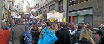 Image result for Switzerland protest