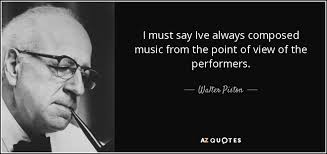 QUOTES BY WALTER PISTON | A-Z Quotes via Relatably.com