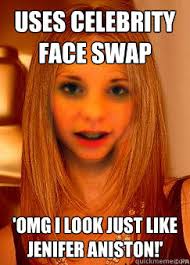 Misguided Face Swap Girl memes | quickmeme via Relatably.com