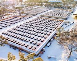 익산 고스락 장독대 풍경, AI로 생성