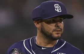 San Diego Padres&#39; Alex Torres First To Rock New Padded Baseball Cap During Game - o-ALEX-TORRES-facebook