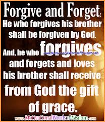 Motivational Words of Wisdom: BY GOD&#39;S GRACE WE ARE FORGIVEN ... via Relatably.com