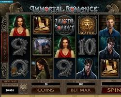 Image of Immortal Romance slot game