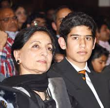 She and Mirza Ishtiaq Baig were blessed with a baby boy on 7 April, 1998. Her son&#39;s name is Arez. 3048_7-20-2012_3. 7. She had done commercials for several ... - 3048_7-20-2012_3