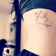 Faith Hope Tattoos on Pinterest | Have Faith Tattoo, Perseverance ... via Relatably.com