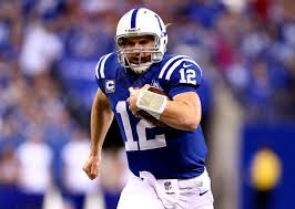 Image result for andrew luck 2014 playoffs