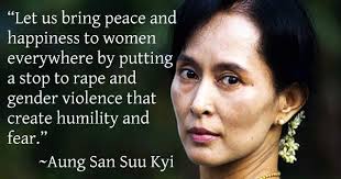 Aung San Suu Kyi Quote | International Women&#39;s Day 2013 ... via Relatably.com
