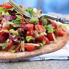Farmers Market BLT & Avocado Chopped Pizza Salad - EA Stewart ...