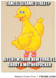 Cancel Sesame street?... - Big Bird Meme Generator Captionator via Relatably.com
