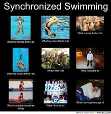 Synchronized Swimming... - Meme Generator What i do | Swimming ... via Relatably.com