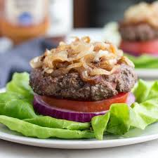 The Best Bunless Burger Recipe for Low Carb Burgers - Low Carb ...
