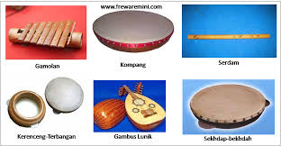 Hasil gambar untuk jenis alat musik tradisional