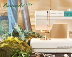 Husqvarna Viking Emerald 116 embroidery machine