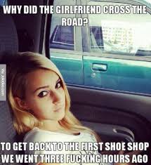 Why did the girlfriend cross the road - meme | Funny Dirty Adult ... via Relatably.com