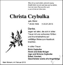 Christa Czybulka | Nordkurier Anzeigen