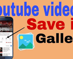 Downloading Youtube Videos In Mobile Gallery