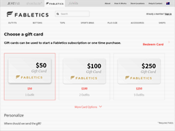 Fabletics | Gift Card Balance Check | United States - gcb.today