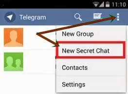 Image result for telegram secret chat screenshot