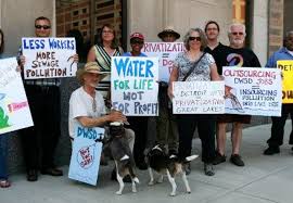 Image result for detroit sewer department workers protest