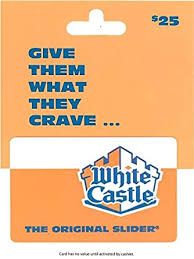 White Castle Gift Card $25 : Gift Cards - Amazon.com